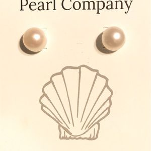 Pearl earrings